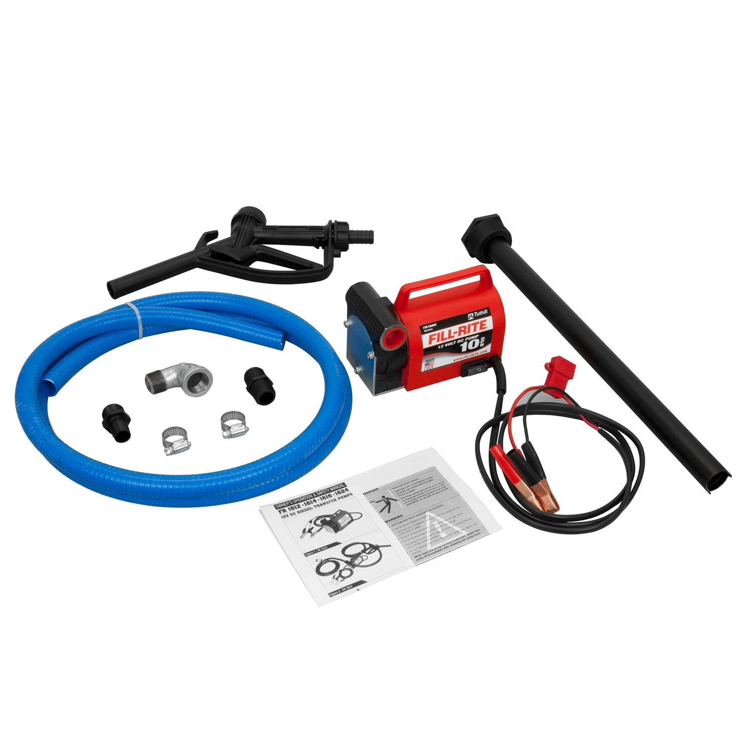 Fill-Rite FR1614 Portable Fuel Transfer Pump - Inhomebuy