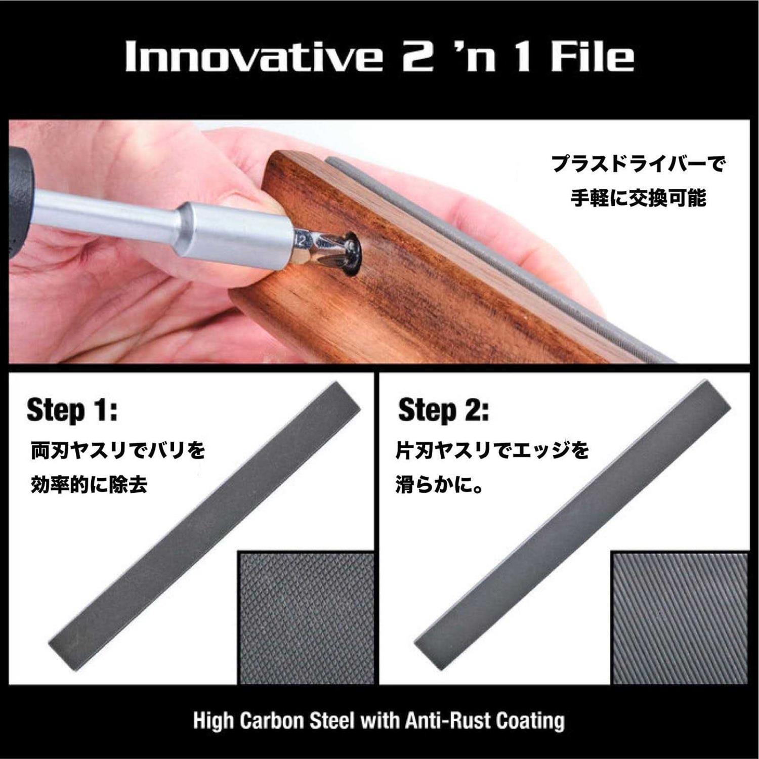 Music Nomad 6 pc. Electric Guitar Diamond Coated Nut File Set - Inhomebuy