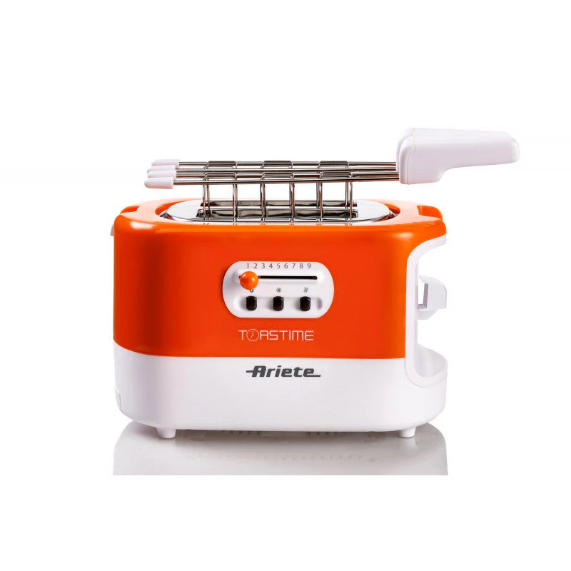 Toaster With Tongs For 2 Slices 700W Grey - Inhomebuy