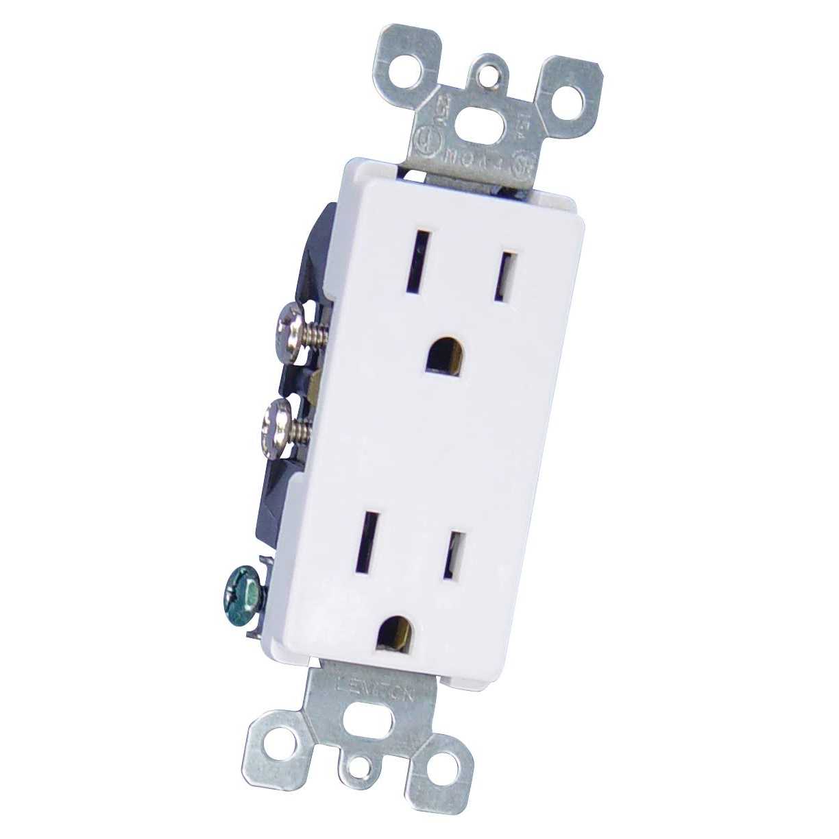 Leviton 515PV-LIT 3 Wire Lighted Plug - Inhomebuy