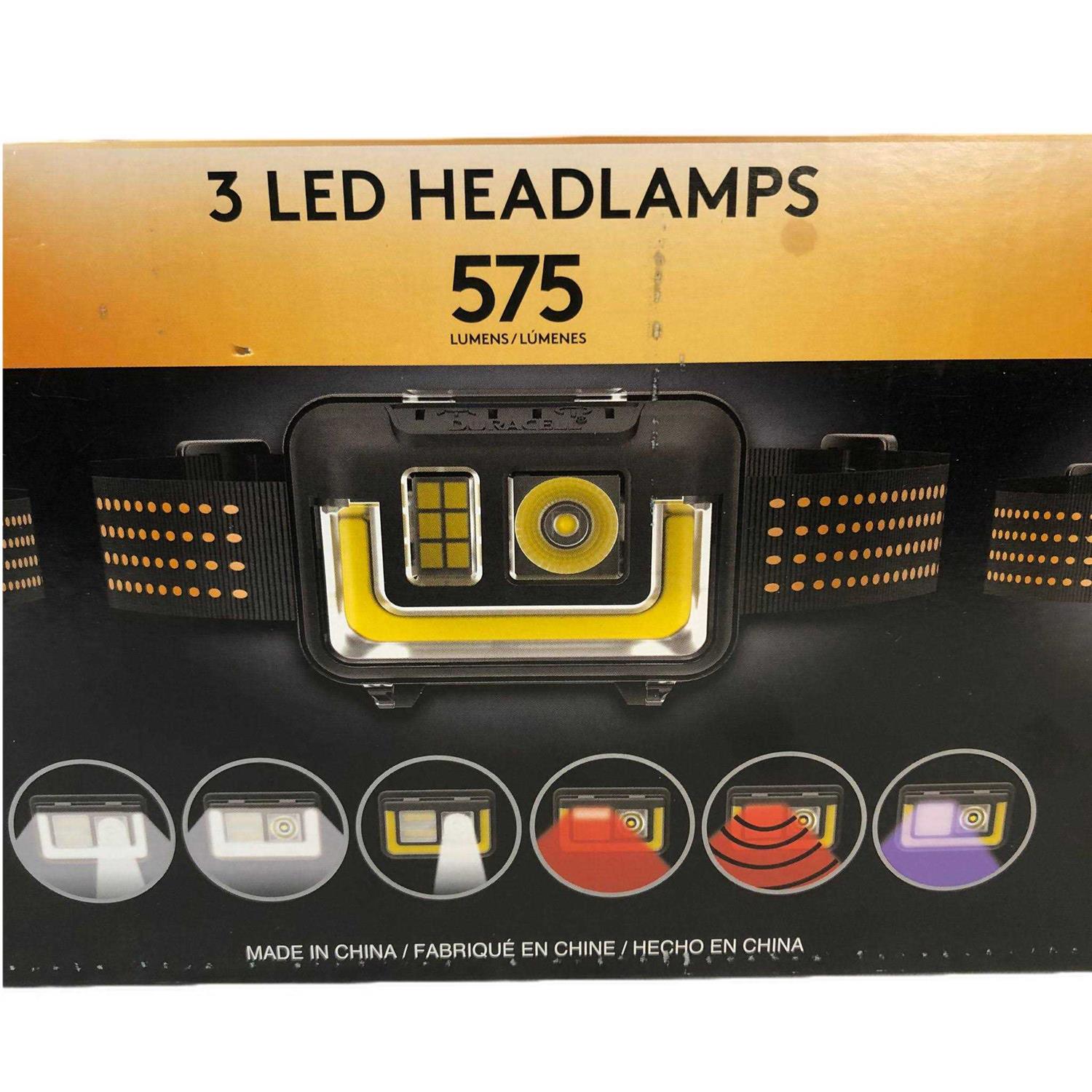 Duracell 550 LED Lumen Headlamp - Inhomebuy