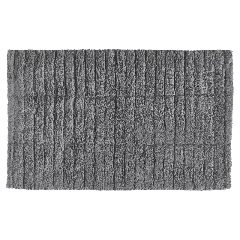 Bath Mat Grey Tiles 50 x 80 cm - Inhomebuy