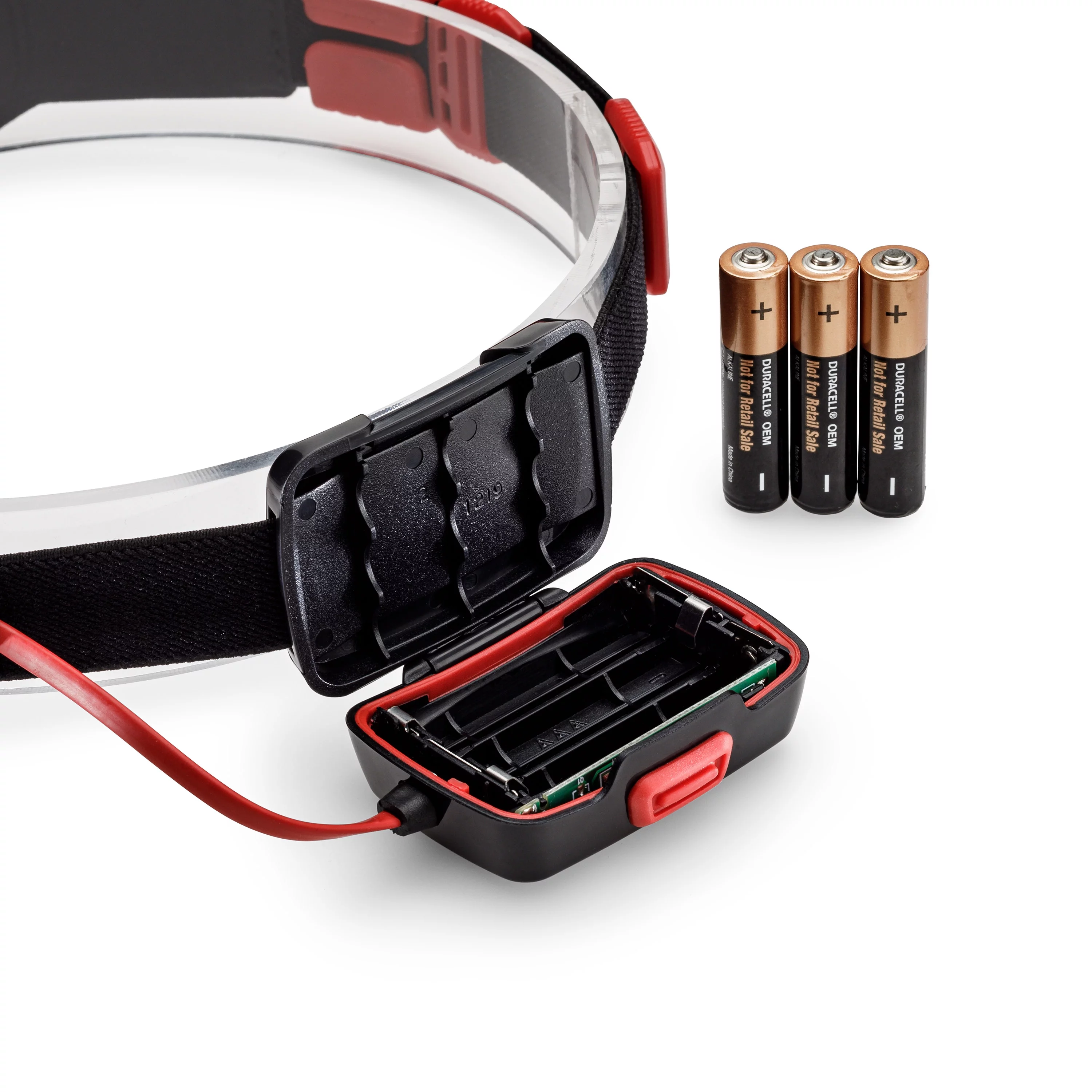 Hyper Tough 200 Lumen Thin Profile LED Headlamp - Batteries Included, 1.6 oz - Inhomebuy