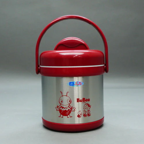 Sun Kung Thermal Lunch Kit |H2000| 2.0L with divider basket, assorted color (red/blue) - Inhomebuy