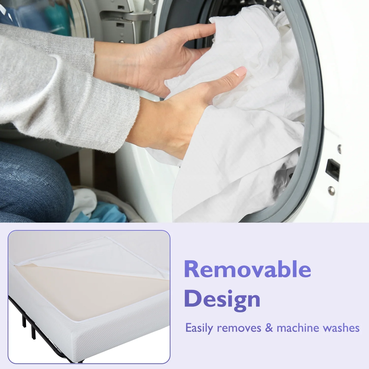 YRLLENSDAN 6 Inch Gel Memory Foam Mattress Medium Firm Mattresses Bed-in-a-Box, Twin - Inhomebuy