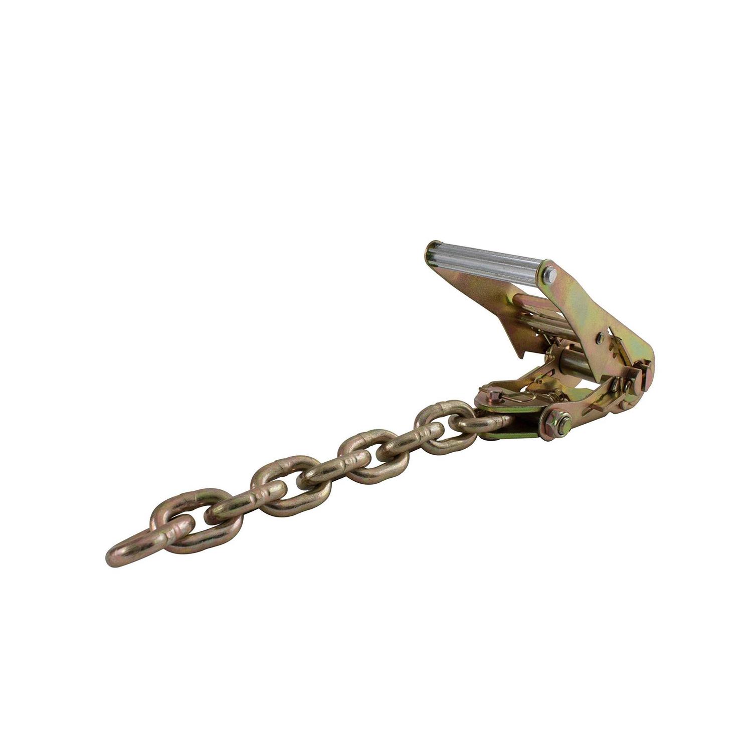 Mytee Products 8 Point Roll Back Vehicle Tie Down Kit with Chain Extension on Both Ends - Inhomebuy