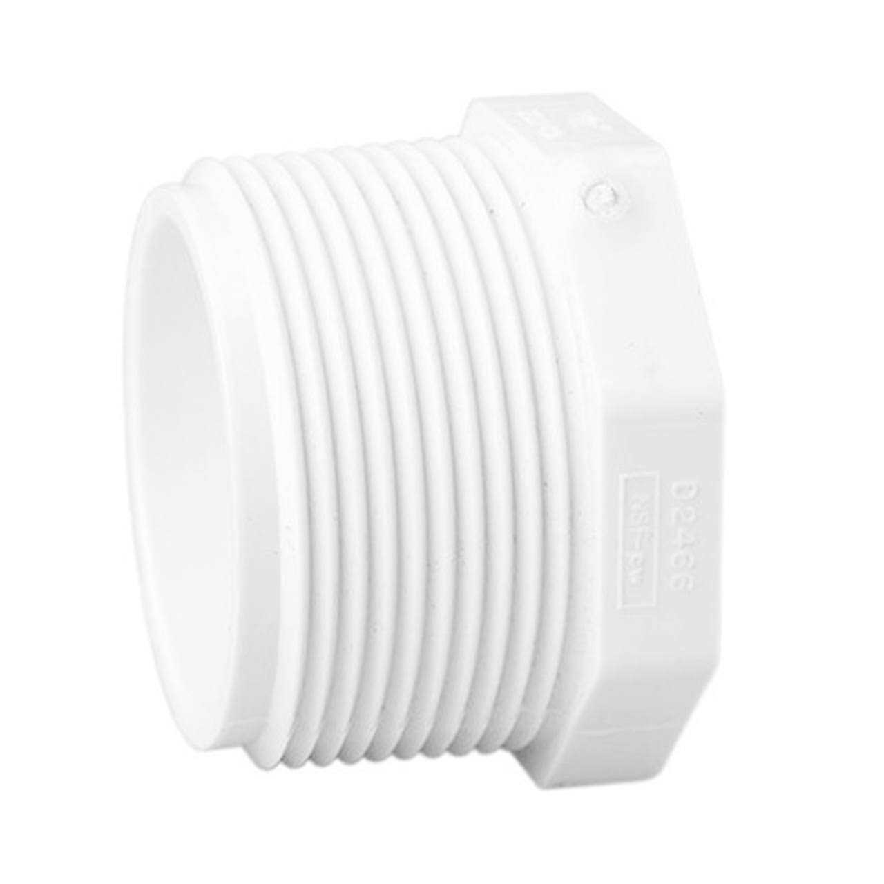 NDS 41P0 Schedule 35 4 in. Hub each X 4 in. D Hub PVC Elbow - Inhomebuy