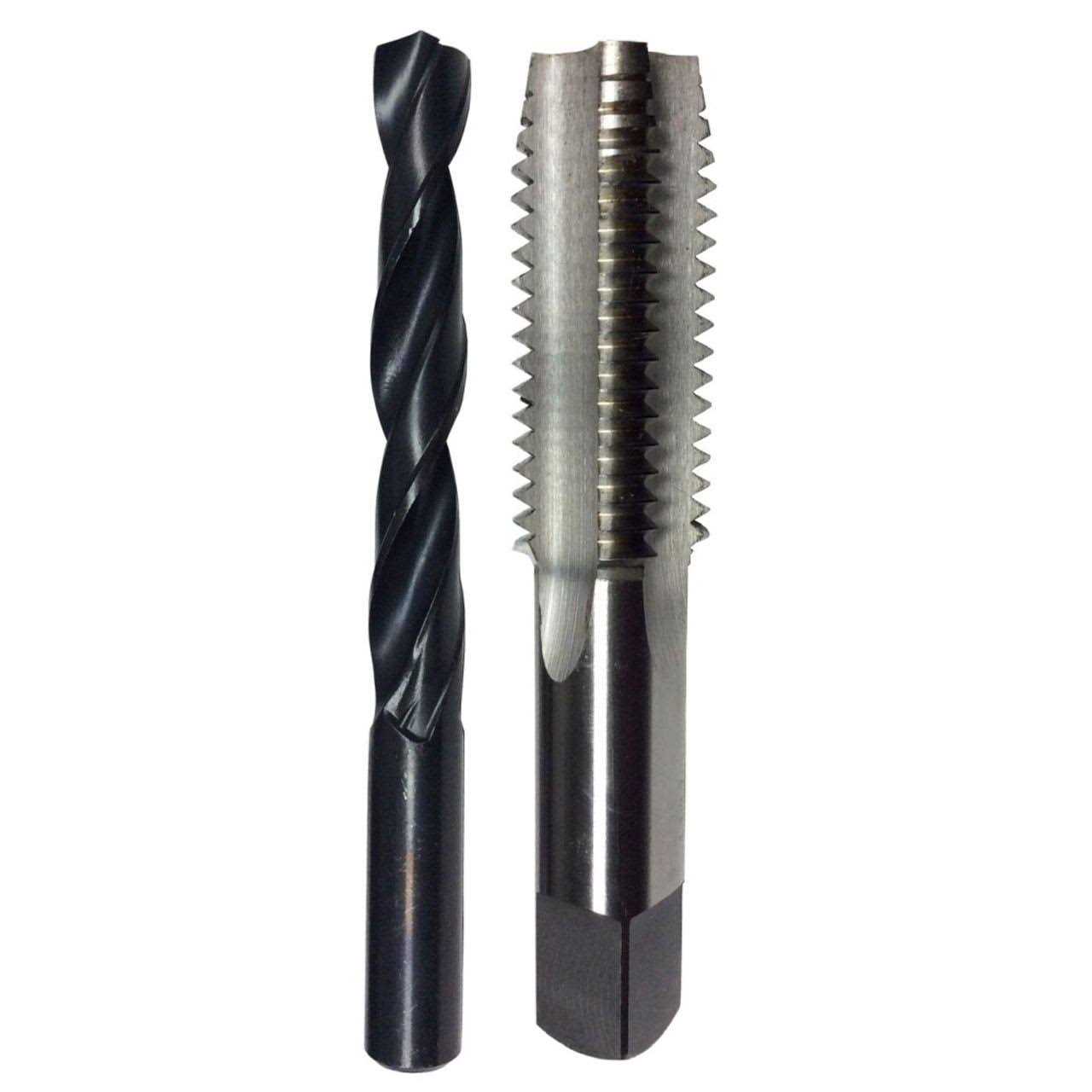Drill America High Speed Steel Plug Tap and High Speed Steel Drill Bit - Inhomebuy