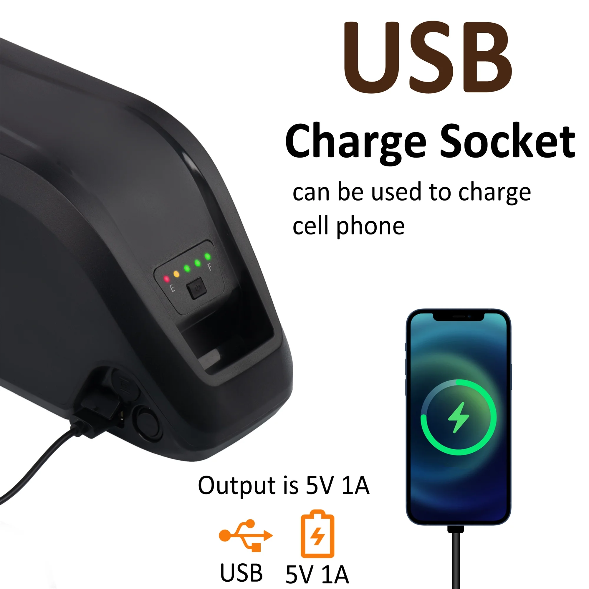 48V 20AH Ebike Battery with Charger 48V Lithium Battery Tricycle Battery for 750W-1500W Adult Electric Bike - Inhomebuy