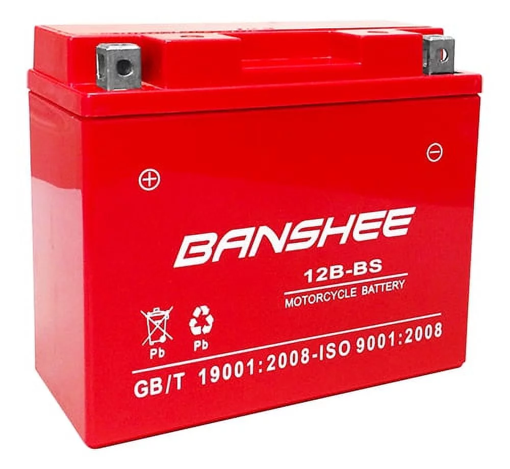 GT12B-4 YT12B-BS GS-GT12B-4 WP12B-4 Replacement Motorcycle Battery - Inhomebuy