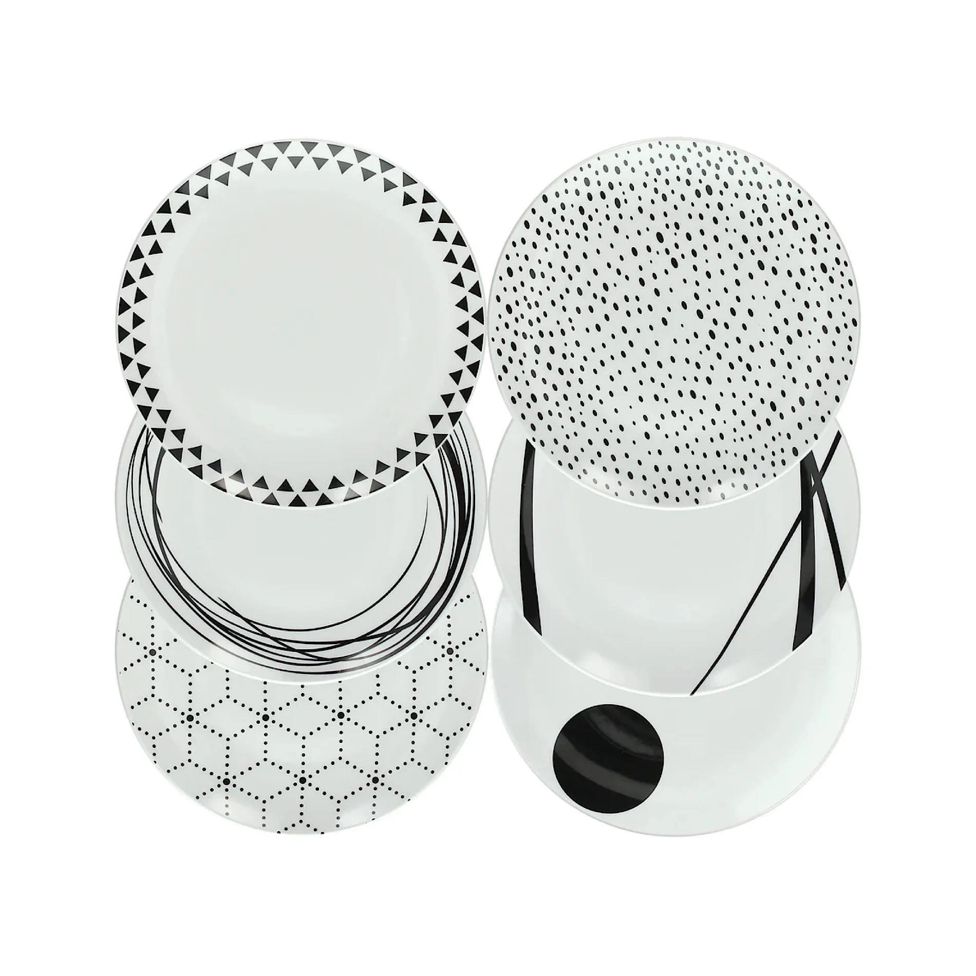Graphic Dinner Set 18pcs - Inhomebuy