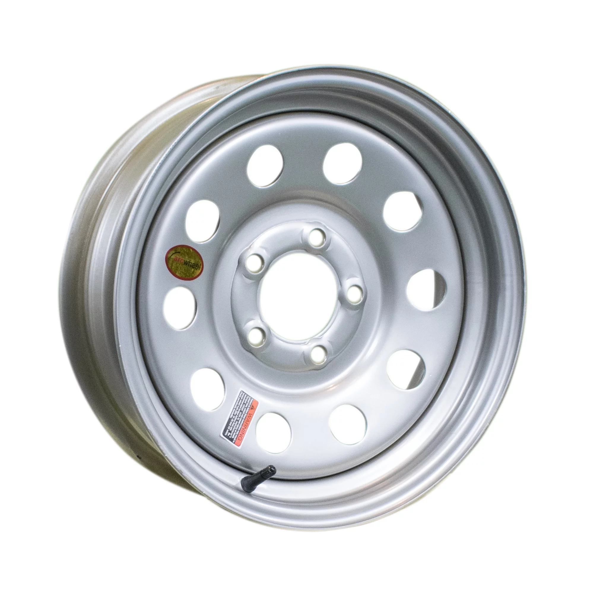 Arcwheel Silver Modular Steel Trailer Wheel - 15
