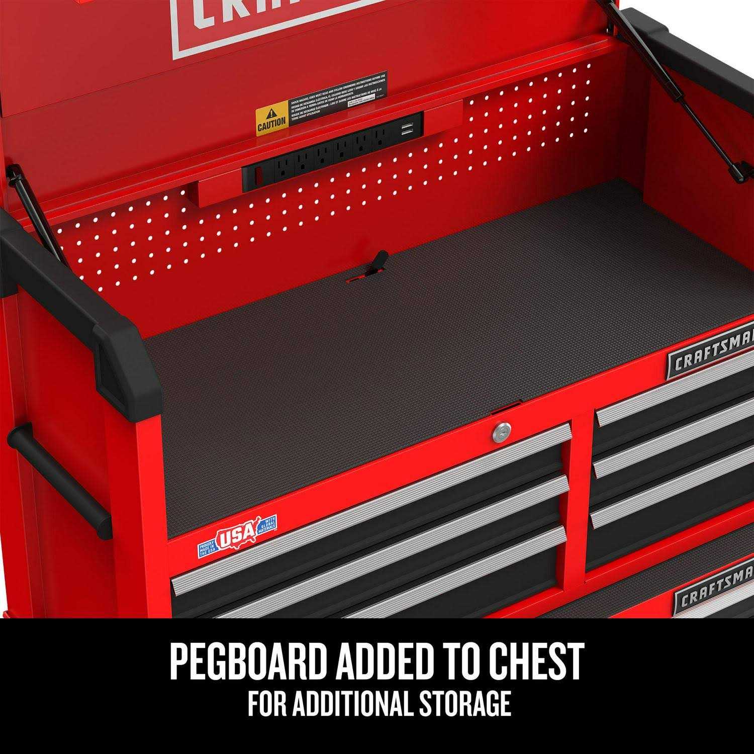 Craftsman 2000 Series 40.5-in W x 24.7-in H 6-Drawer Steel Tool Chest CMST98269BK - Inhomebuy