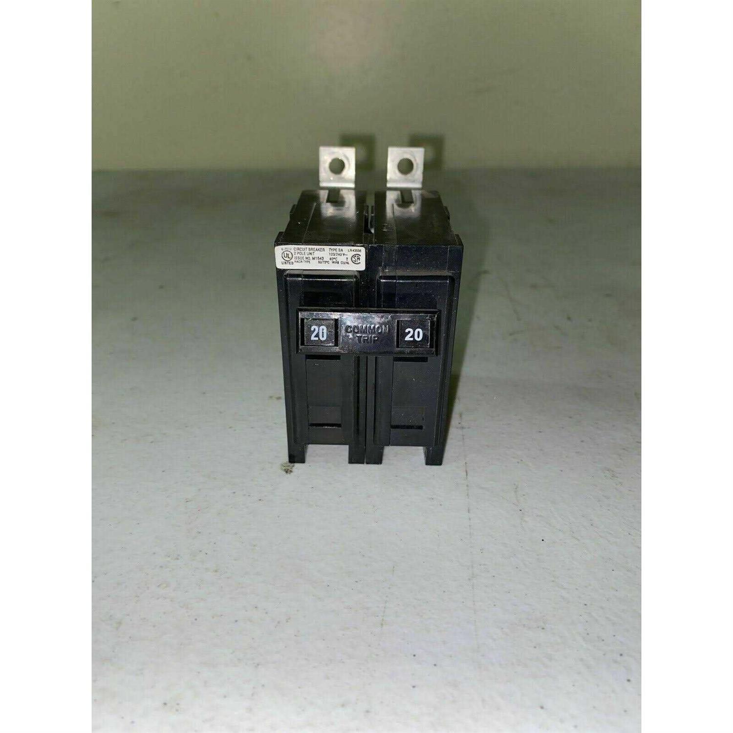 Eaton 60 amps Plug In 2-Pole Circuit Breaker - Inhomebuy