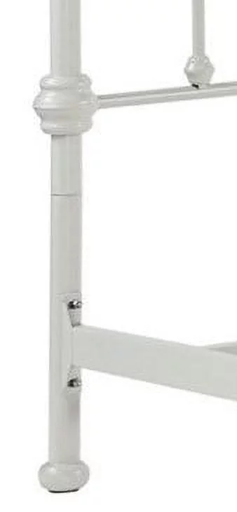 Weston Home Nottingham Metal Twin Bed, Blue Steel - Inhomebuy