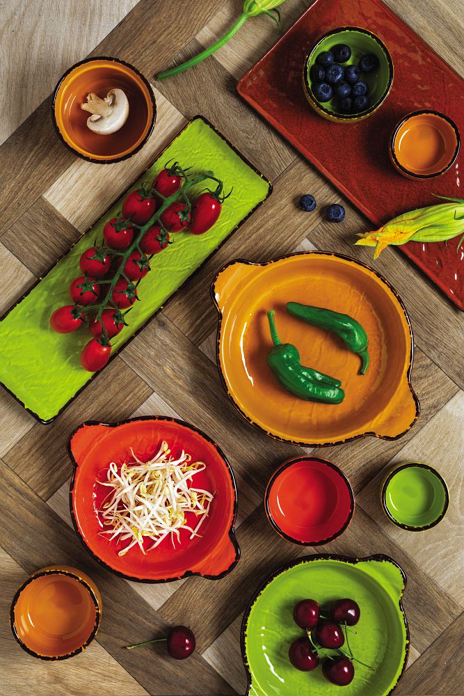 Vulcania Small Bowl 8cm Orange - Inhomebuy