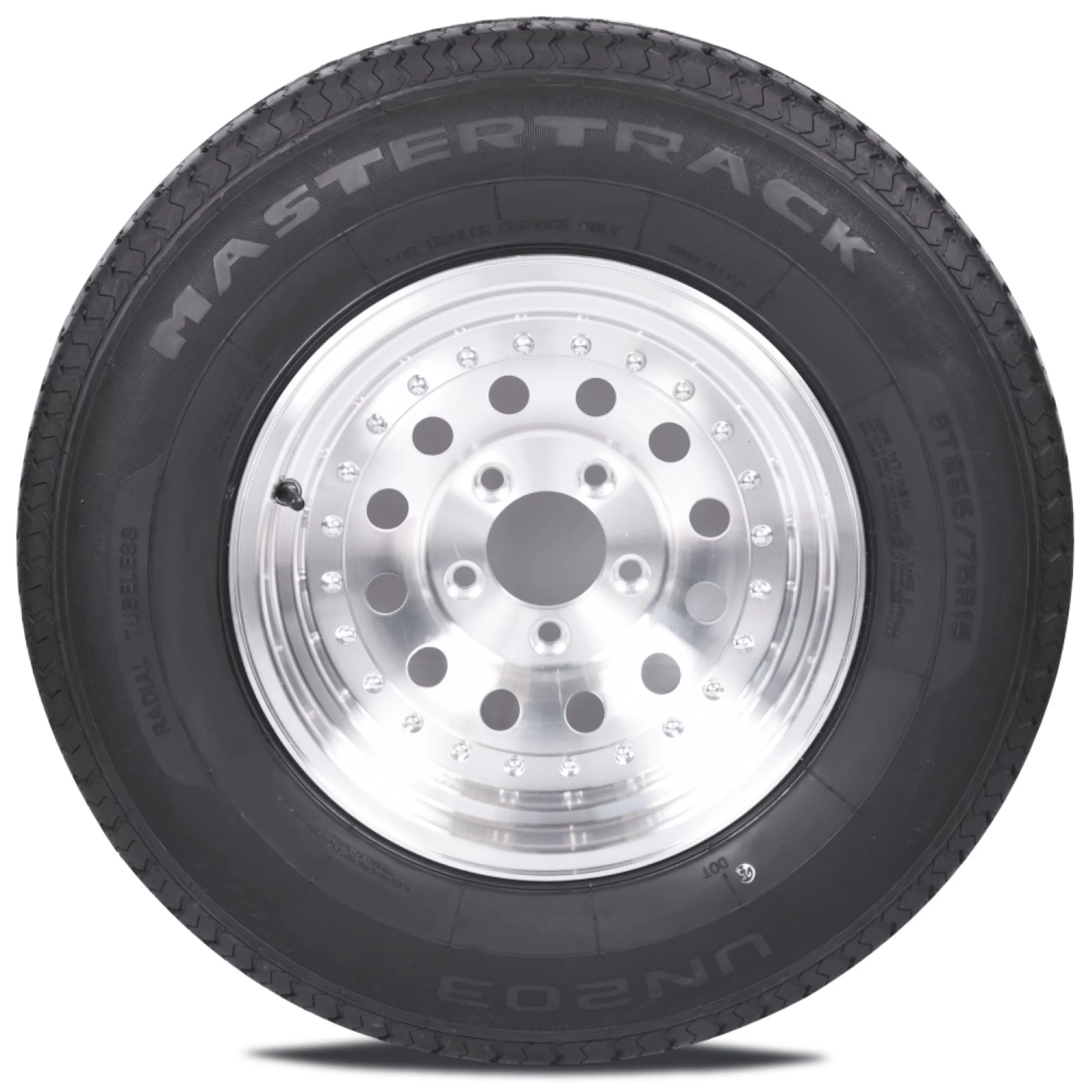 Mastertrack UN203 ST205/75R15 8 Ply 107/102M D Trailer Tire- ST 205/75/15 (Tire Only) - Inhomebuy