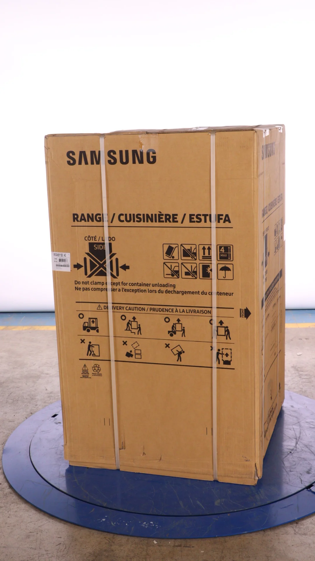 SAMSUNG 30 IN. 6.3 CU. FT. STAINLESS STEEL ELECTRIC RANGE WITH AIR FRY AND BUILT-IN WI-FI - NE63A651 - Inhomebuy