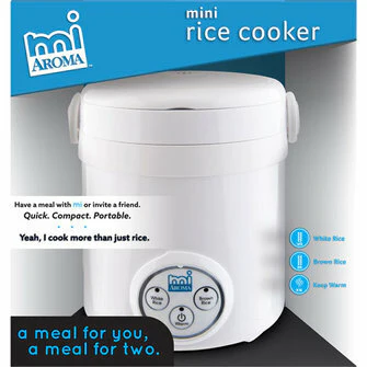 Aroma mi Digital Rice Cooker |MRC903D| 1.5-Cups, White - Inhomebuy
