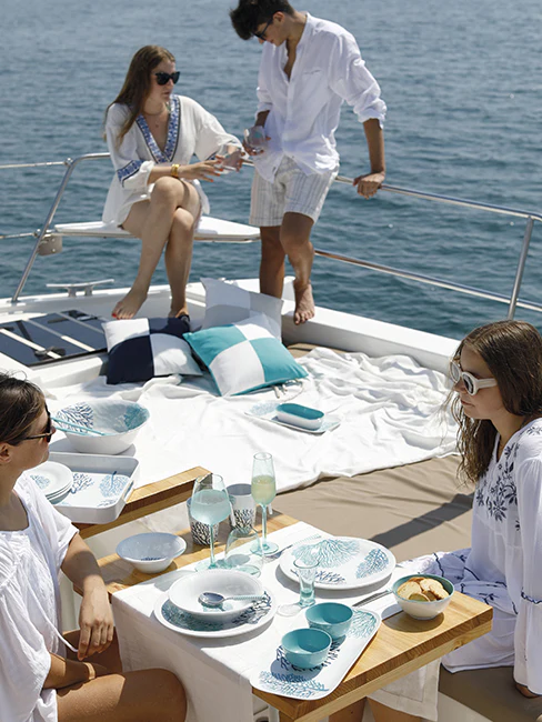 Melamine Deep Plate Harmony �?Mare, 6 Pcs - Inhomebuy