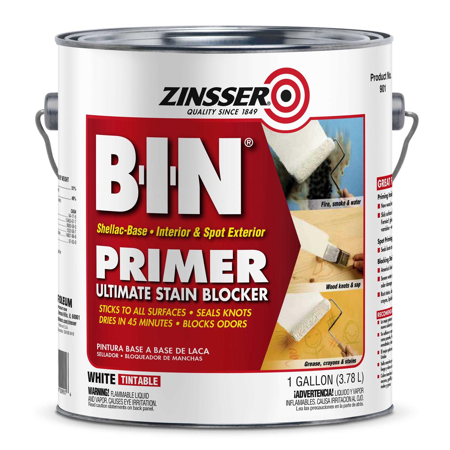 Zinsser B-I-N Primer Sealer Spray 1008 - Inhomebuy