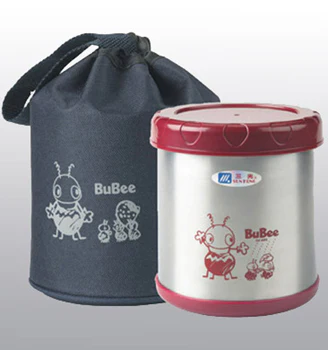 Whale / Sun Kung Thermal Lunch Kit |K850B| 0.85L with divider basket(Assorted color, red or blue), incl carrying bag - Inhomebuy