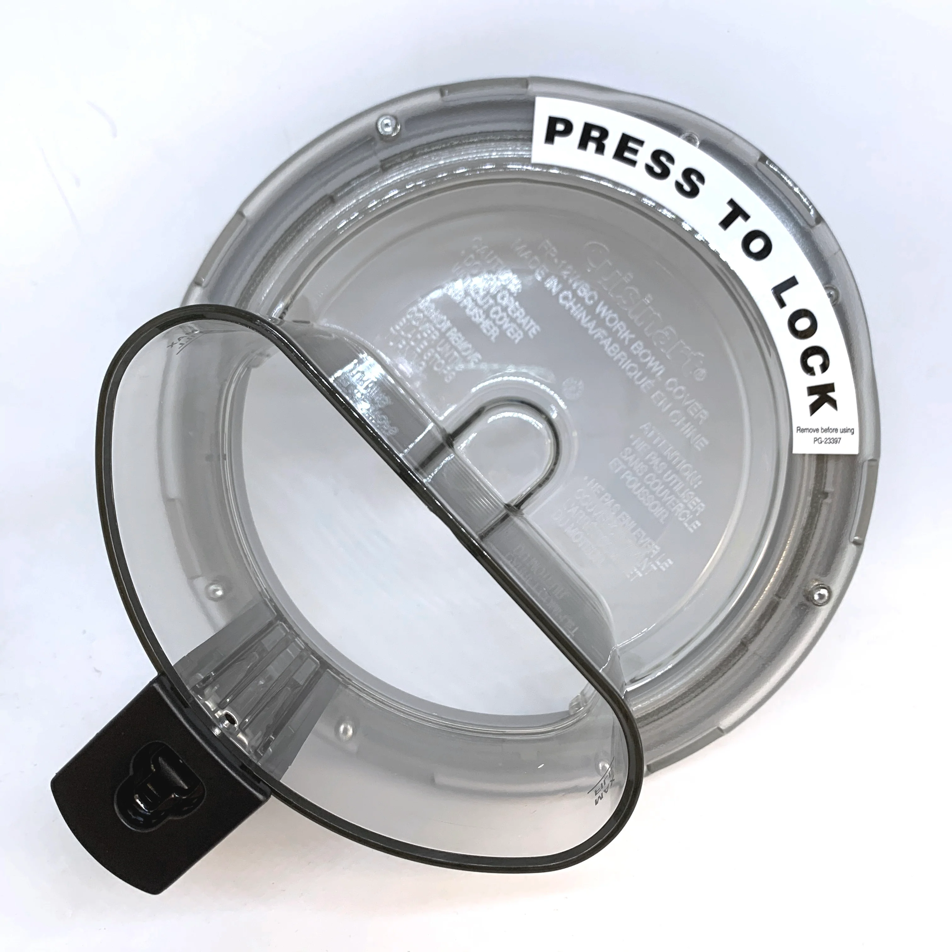 FP12BKWBCT | Work Bowl Lid (Black) for FP-12DCC, FP-12BKC - Inhomebuy