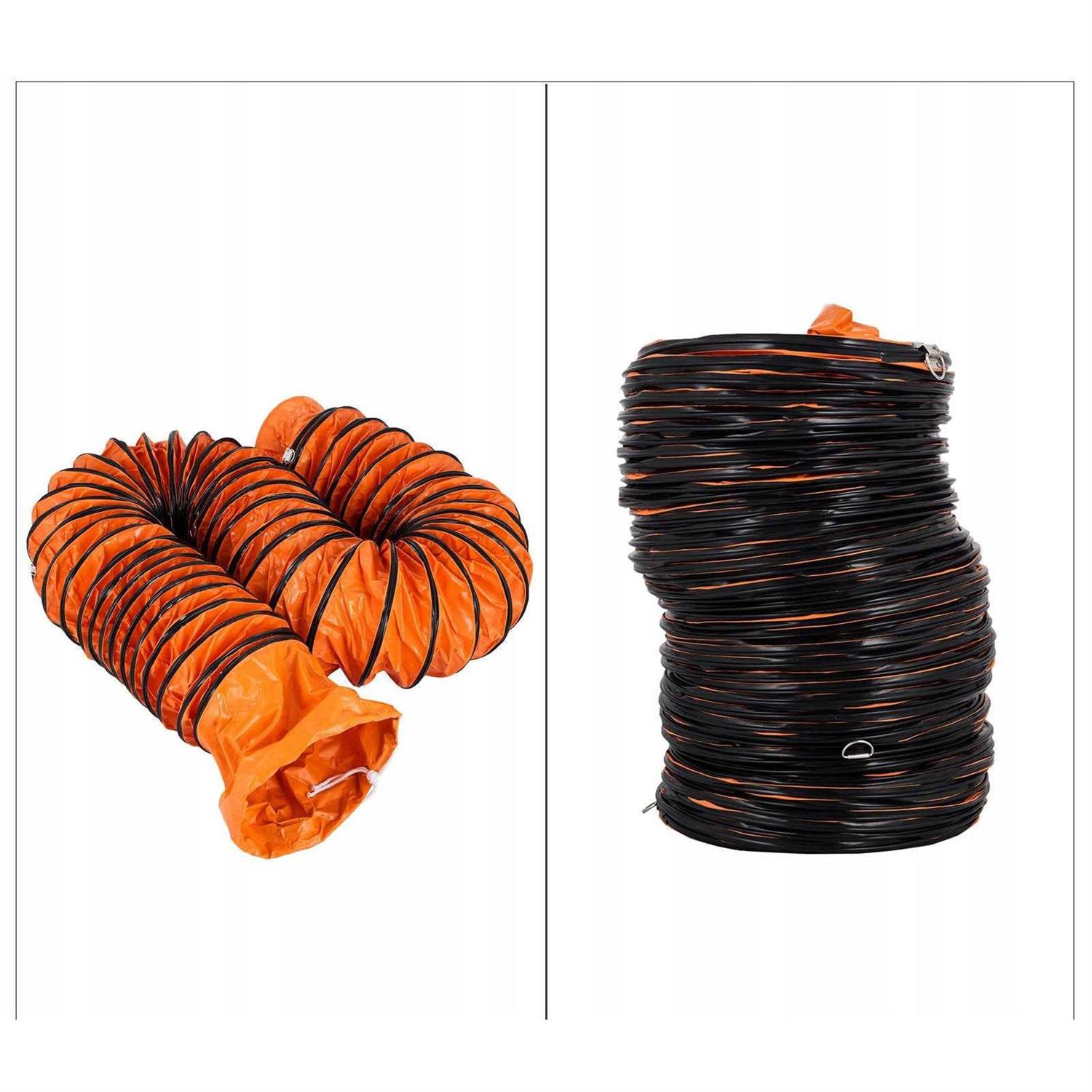 VEVOR 25ft Ducting Hose PVC Flexible Duct Hosing Utility Blower - Inhomebuy