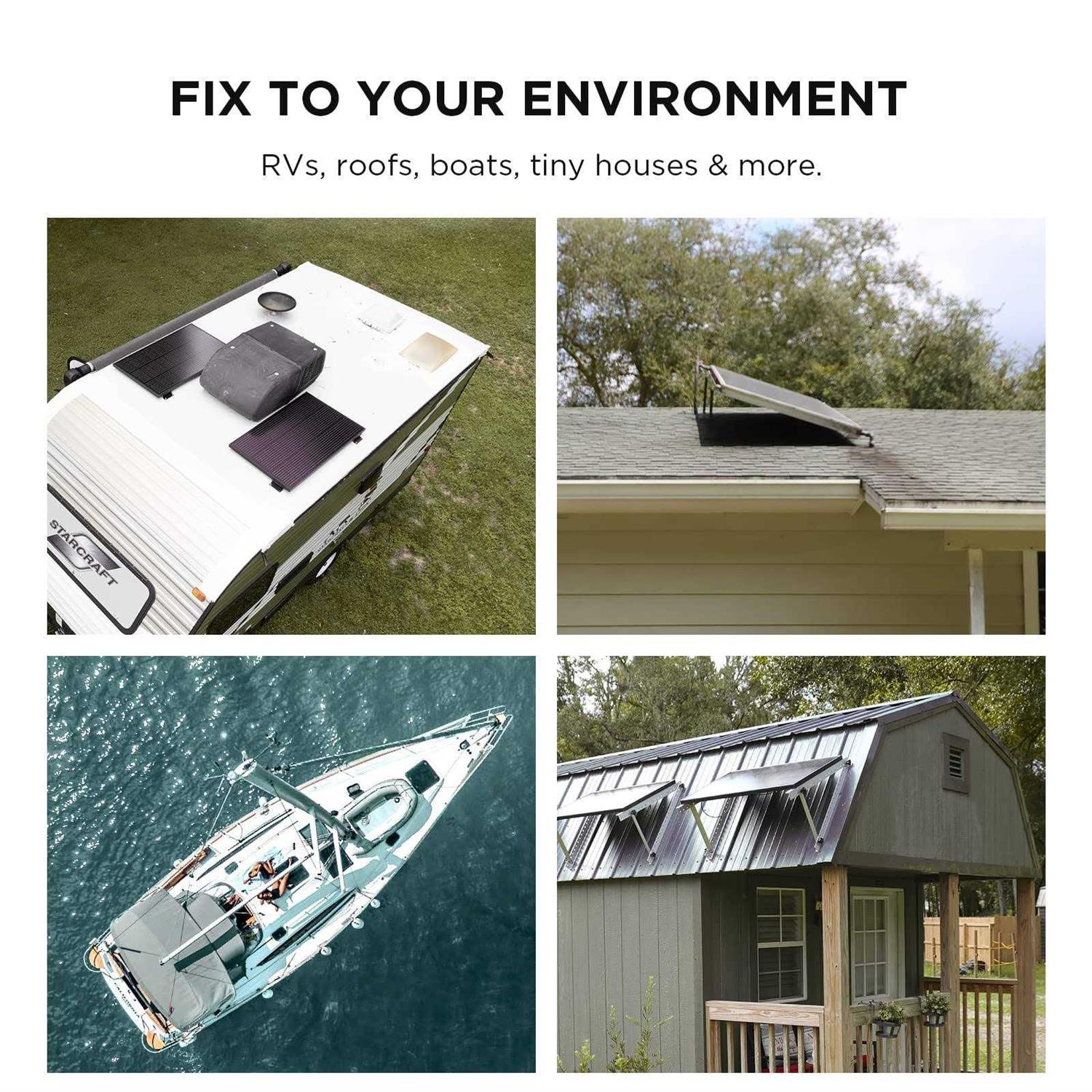 EEZ RV Products Telescopic Starlink RV Ladder Pole 10ft with RV Ladder Mounting Bracket Kit Adjustable Hold up to 2.5 inch Diameter Pole - Inhomebuy