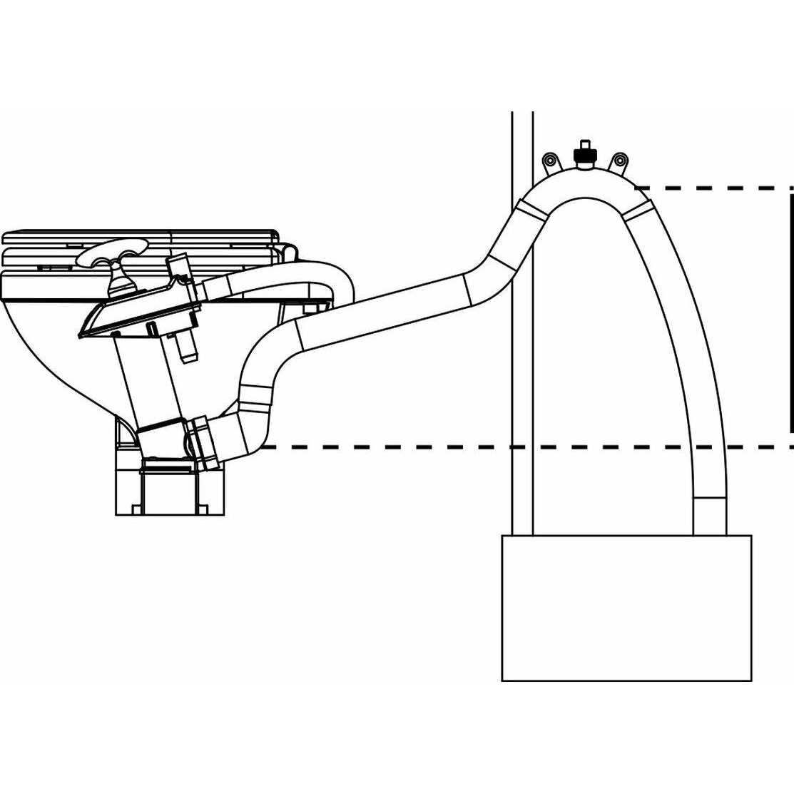 Johnson Pump 750 GPH 90 Intake Cartridge Aerator 38703 - Inhomebuy