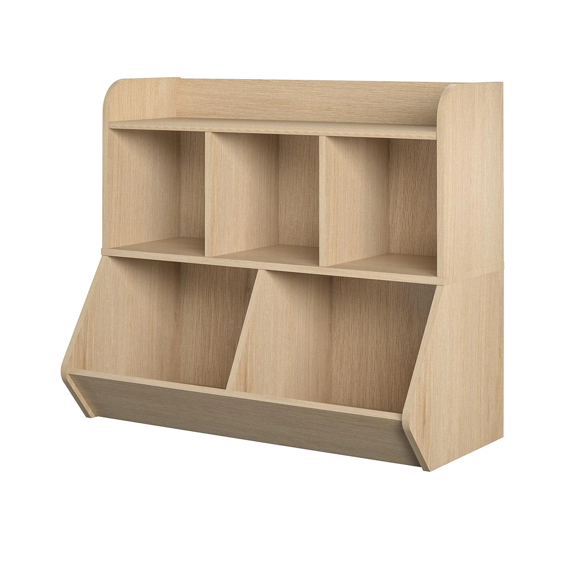 Ameriwood Home Charli Kids Toy Storage Bookcase, Navy - Inhomebuy