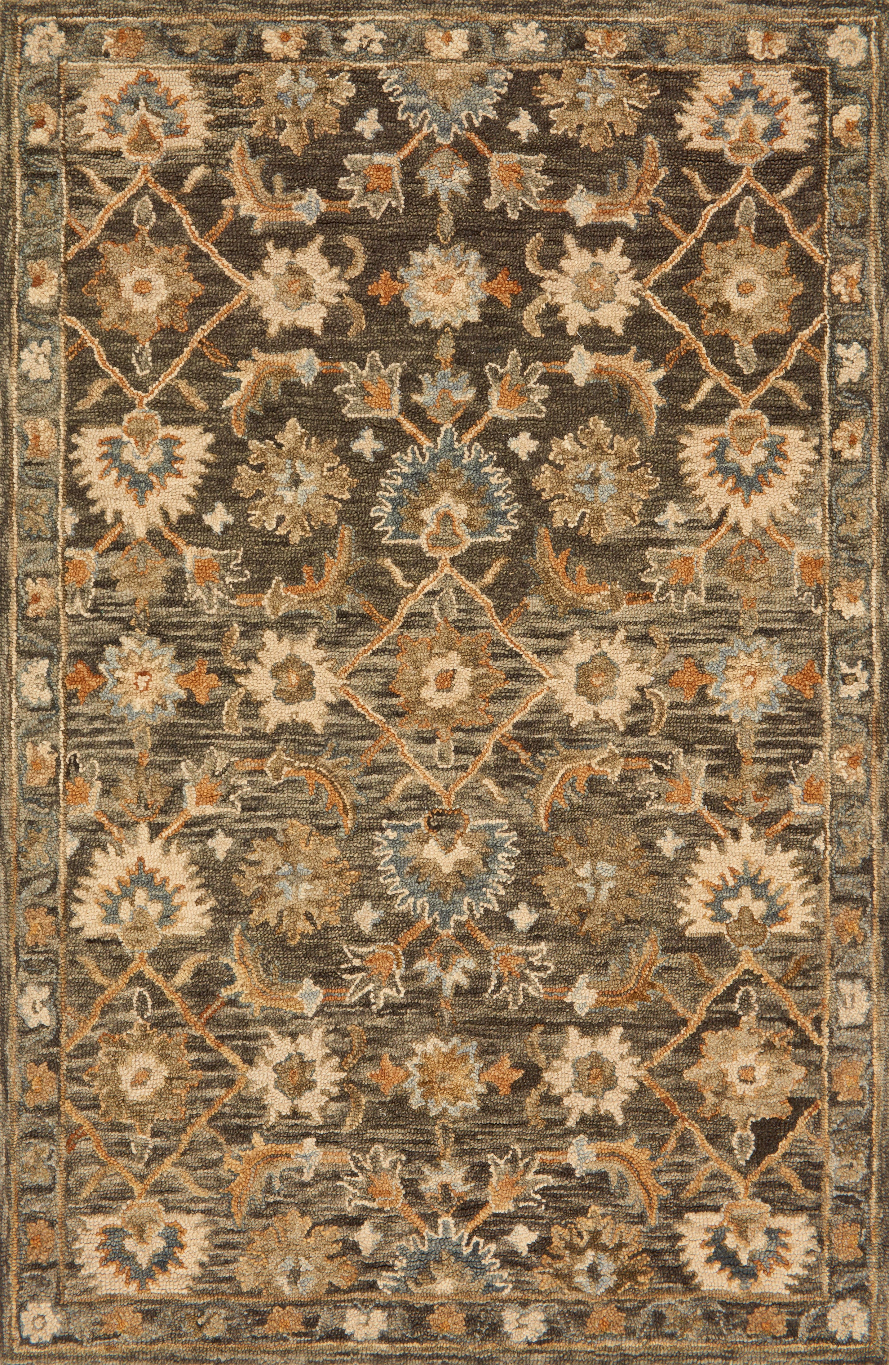 Loloi Rugs Victoria Collection Rug in Dk Taupe, Multi - 7'9