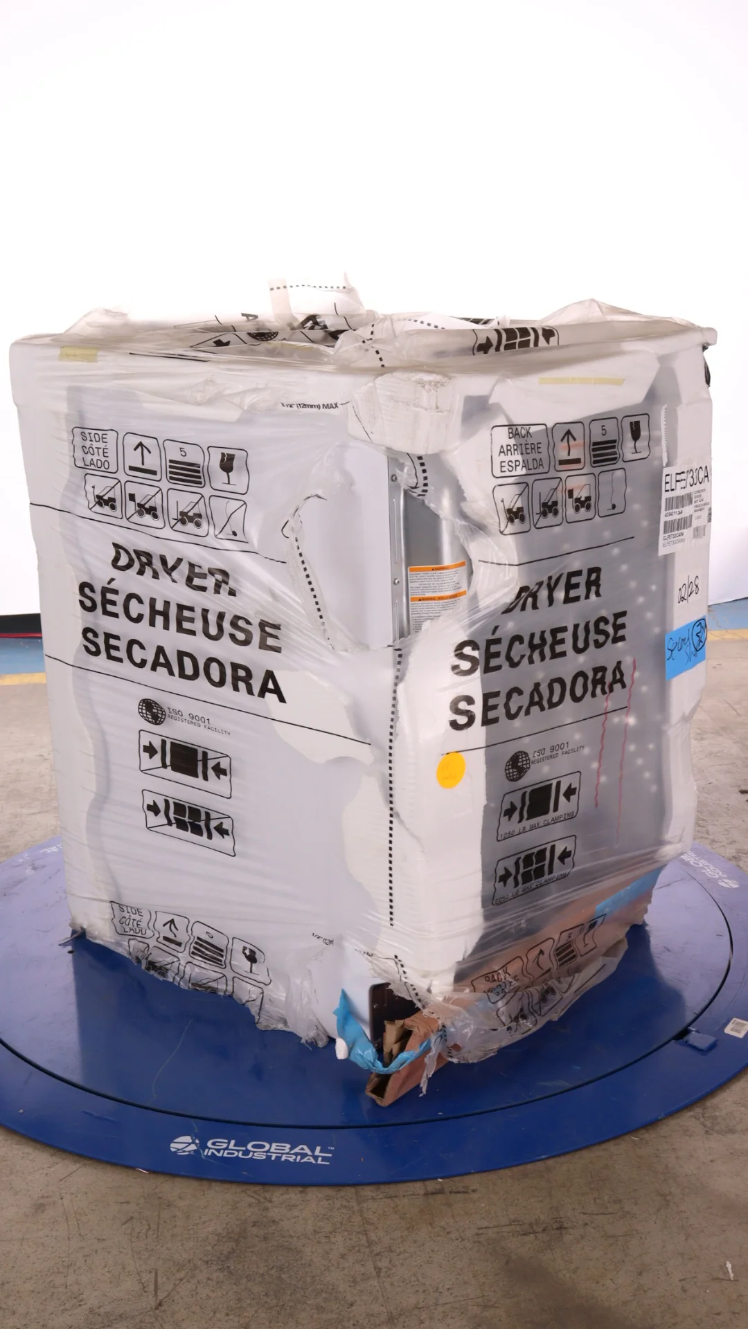 ELECTROLUX 3 SERIES 27 IN. 8.0 CU FT. WHITE ELECTRIC FRONT LOAD DRYER WITH LUXCARE LINT SHIELD - ELFE733CAW - Inhomebuy