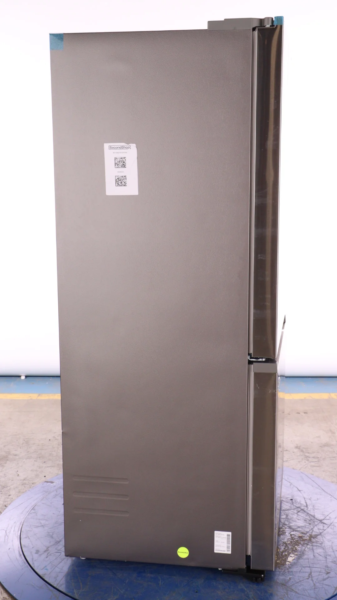 Samsung 33 in. 17.5 cu. ft. Stainless Steel Counter Depth French Door Refrigerator - RF18A5101SR/AA - Inhomebuy