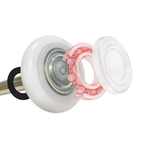 DURA-LIFT Ultra-Life MAX 2 Sealed 6200ZZ Bearing Nylon Garage Door Roller - Inhomebuy