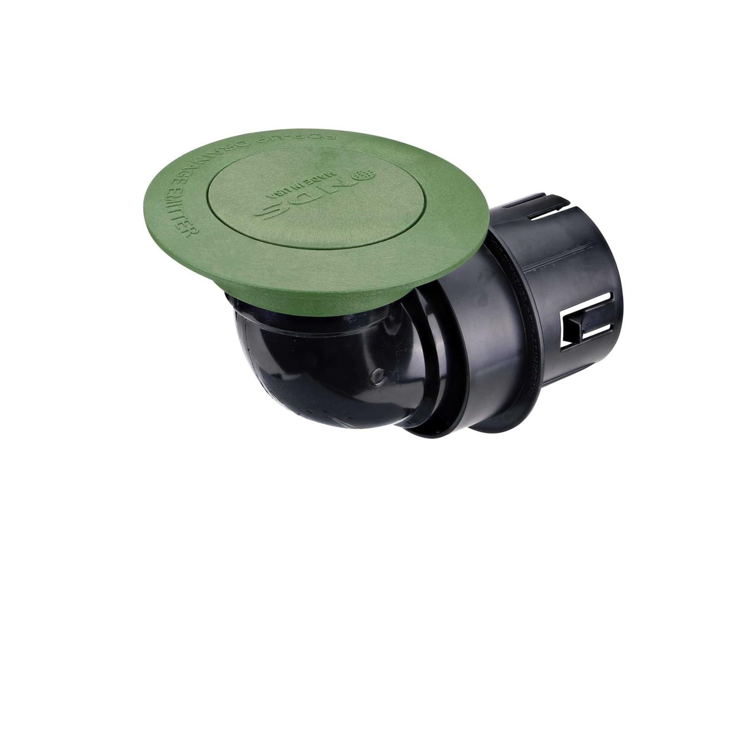 NDS 422g 4 Pop Up Drainage Emitter with Elbow, Green - Inhomebuy