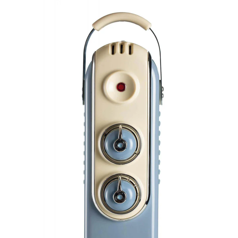 Vintage Oil Radiator 9fins 2000W BLUE - Inhomebuy