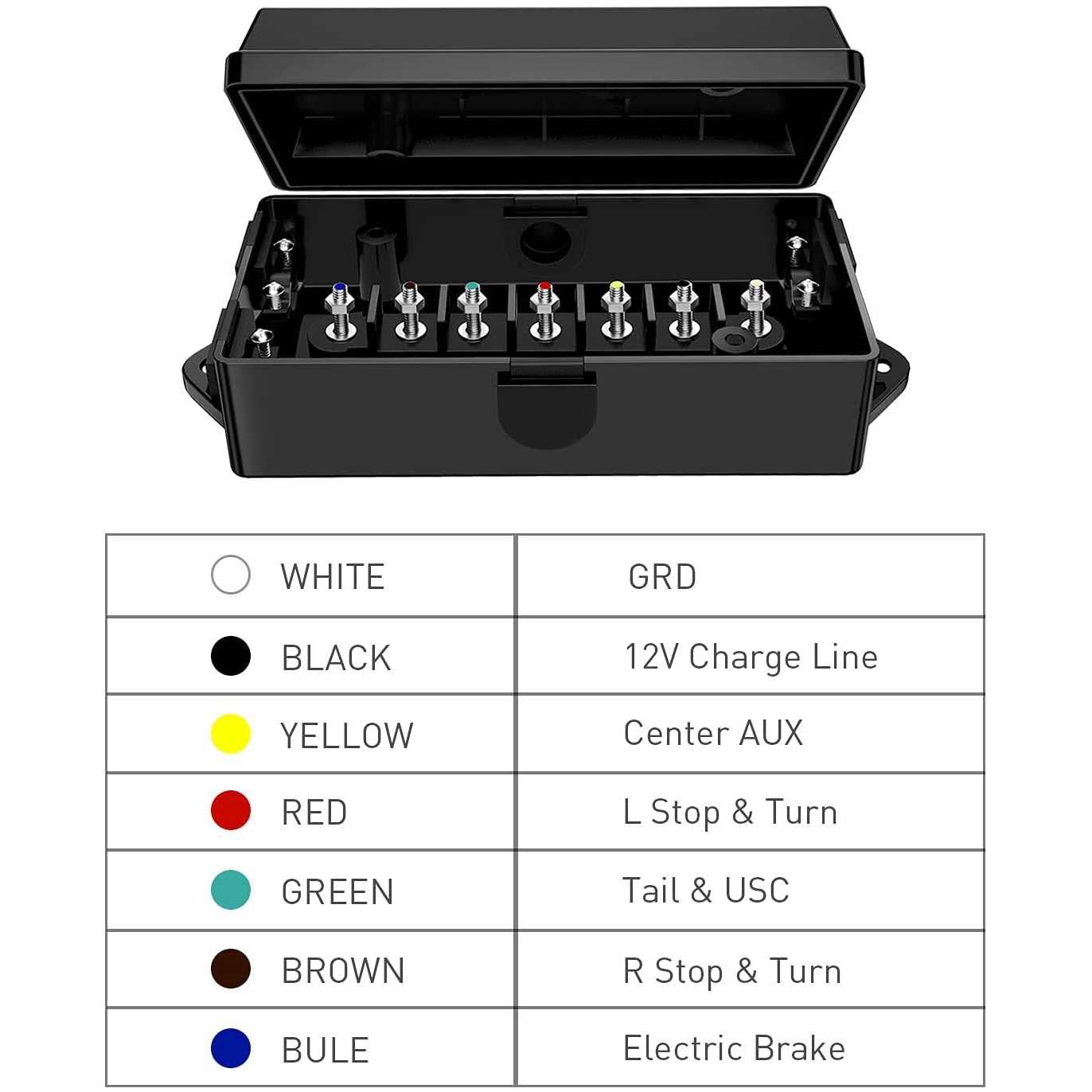 Nilight 50004r 120 Pcs/60 Pairs Quick Splice Wire Terminals T-tap Self-stripping with Nylon Fully Insulated Male Quick Disconnects Kit - Inhomebuy