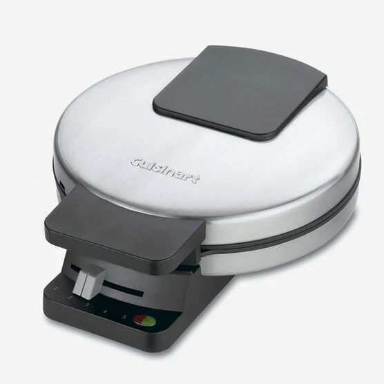 Cuisinart Classic Waffle Maker: round, 5-setting browning control | WMR-CAC - Inhomebuy