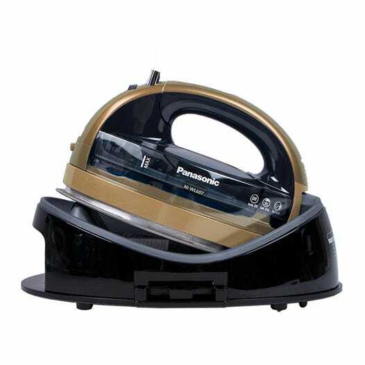 Panasonic Steam Iron |NI-WL607N| Champagne Colour, 360-Quick, Cordless, Ceramic-Coated Soleplate, with Vertical Steam - Inhomebuy