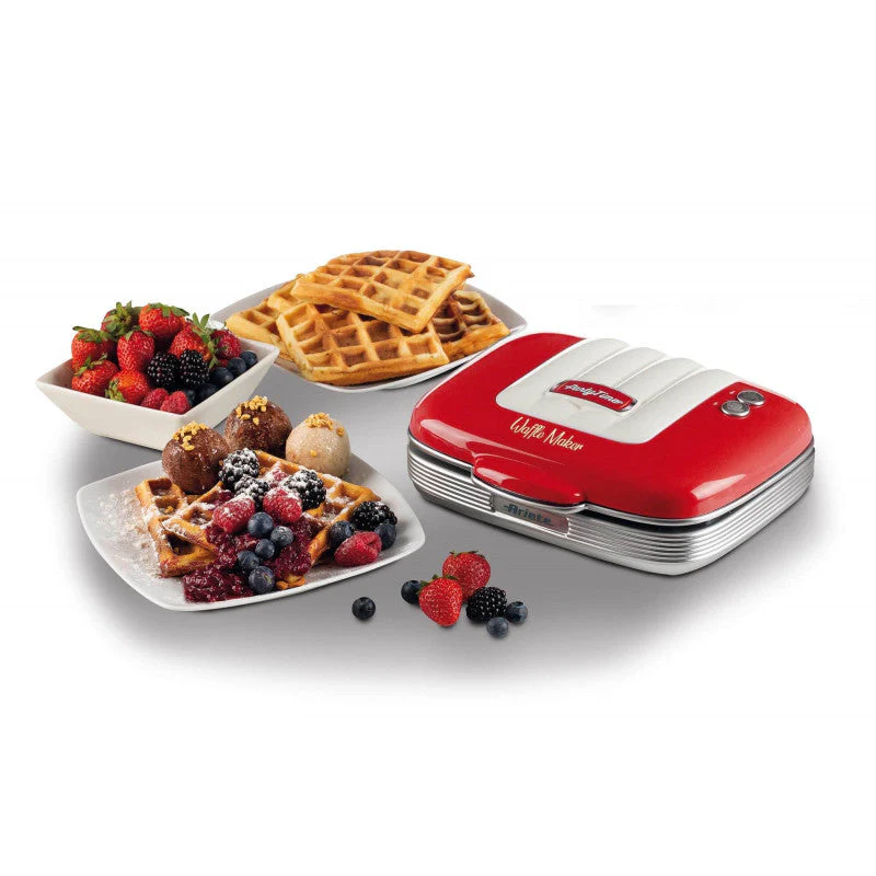 Waffle Maker Party Time 700W Red - Inhomebuy