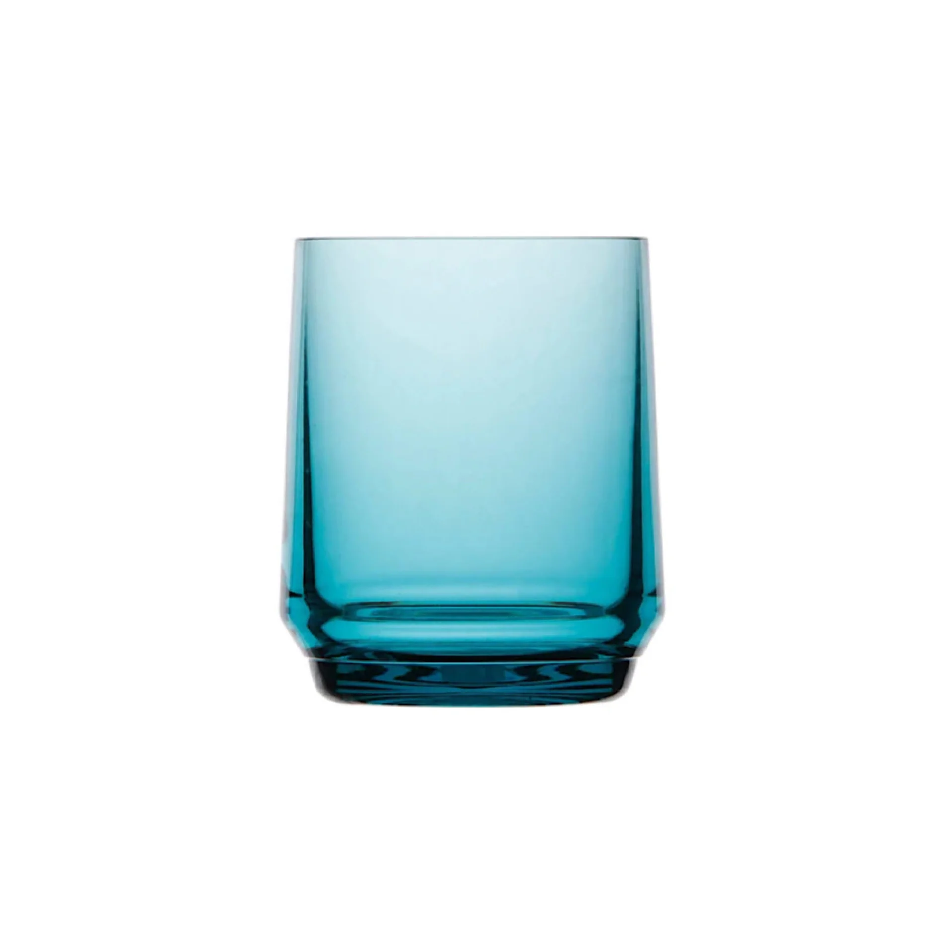 Bahamas Water Glass Set 6 Pcs Ecozen Turquoise - Inhomebuy