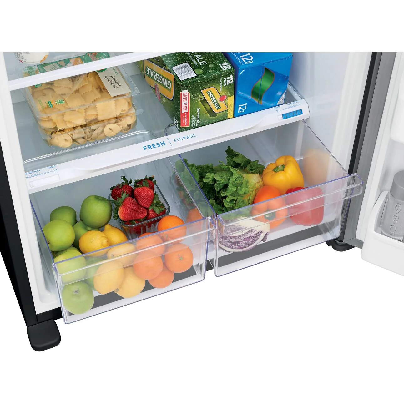Frigidaire 30in. 18.3 cu. ft. Stainless Steel Top Freezer Refrigerator - FFTR1835VS - Inhomebuy