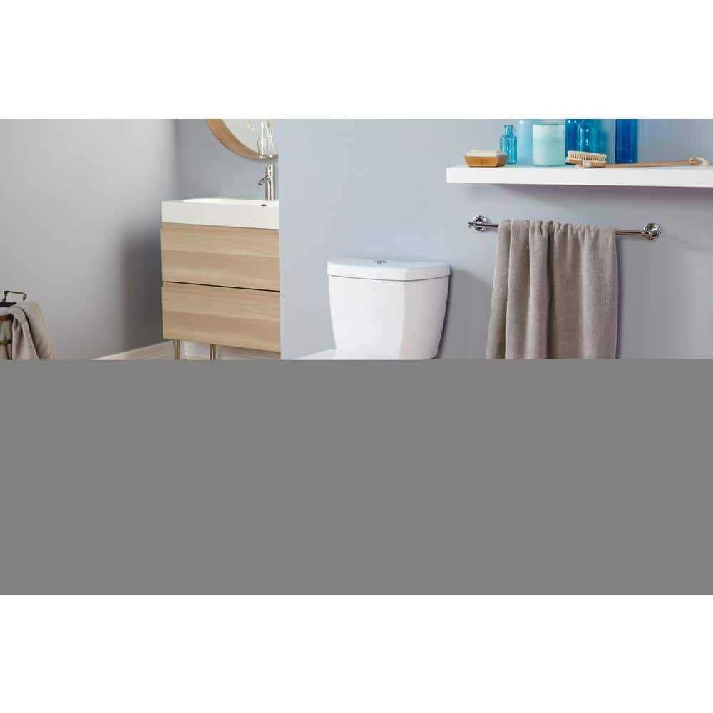 Niagara Stealth 2-Piece 0.8 GPF Single Flush Round Toilet in White - Inhomebuy