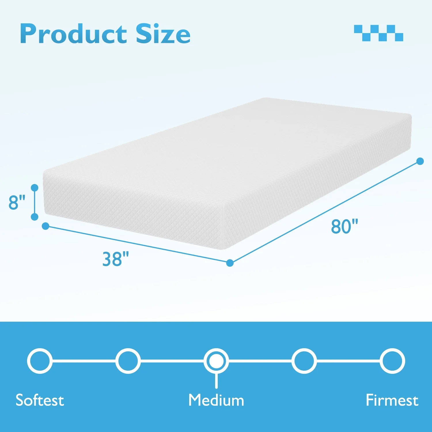 YRLLENSDAN 6 Inch Gel Memory Foam Mattress Medium Firm Mattresses Bed-in-a-Box, Twin - Inhomebuy