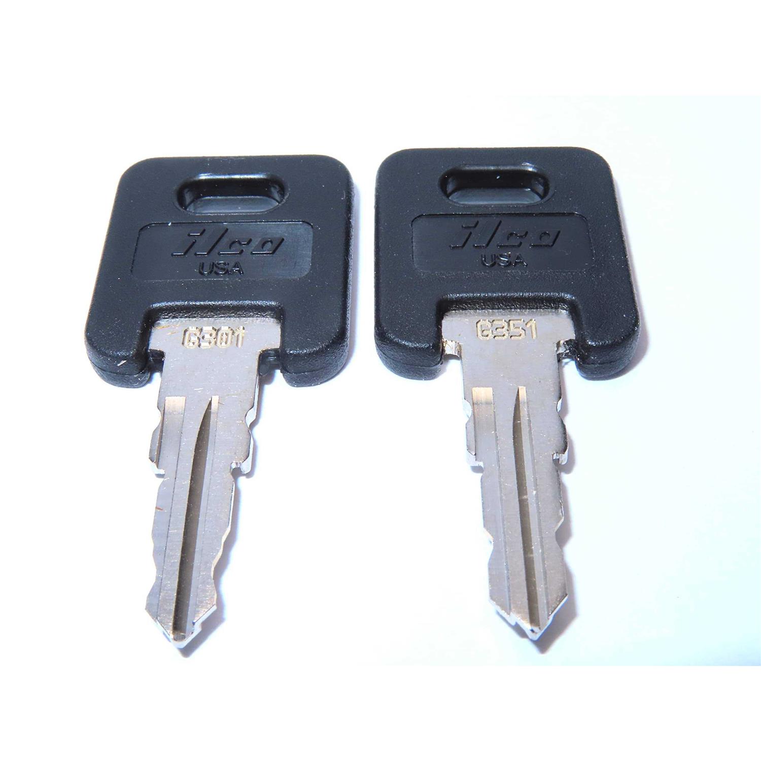 Ilco Rv Motorhome Trailer Keys Cut to Lock/key Number from Hf301 T0 Hf325 Working Keys Travel Trailer Motor Home Toy Hauler Keys - Inhomebuy