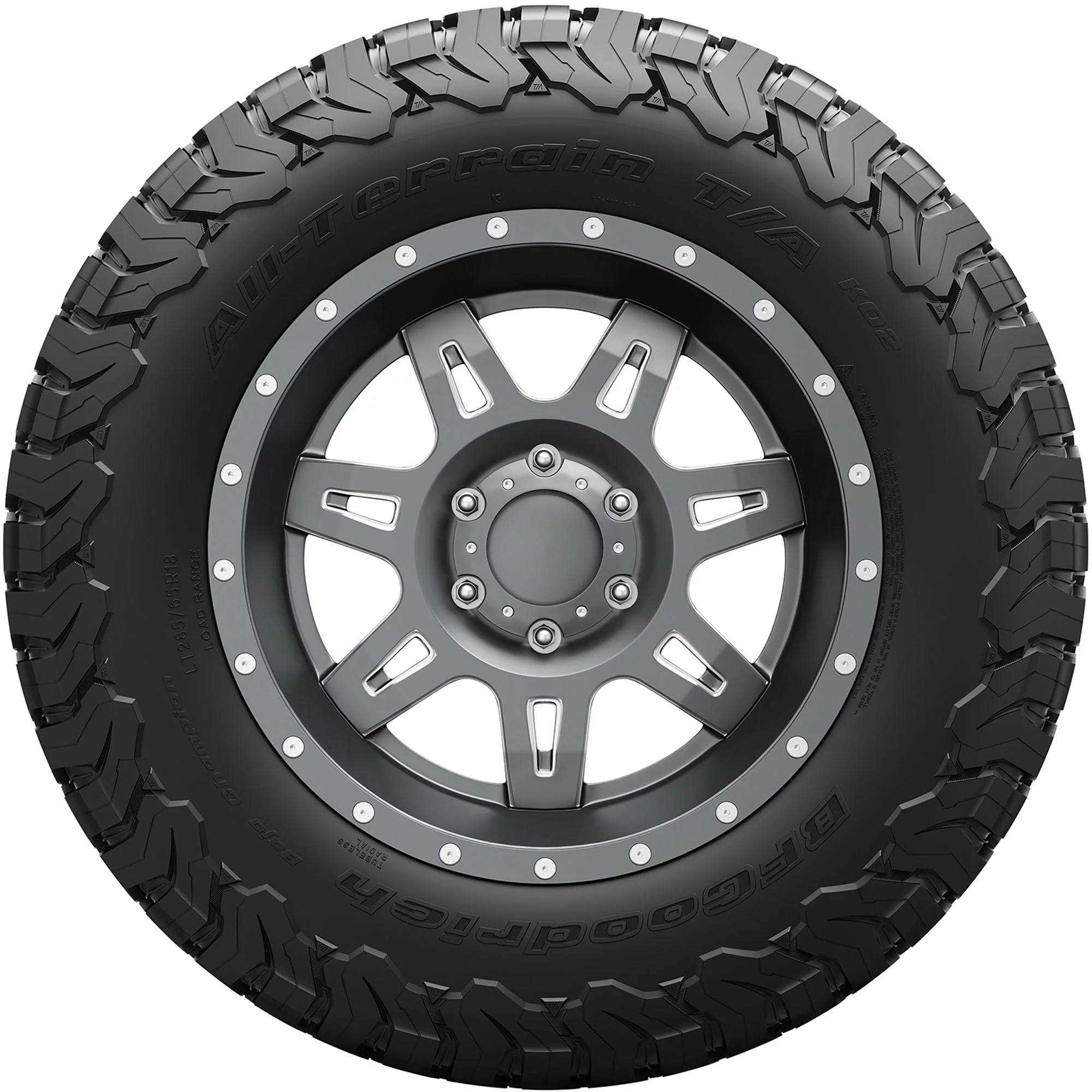 BFGoodrich All-Terrain T/A KO2 Tire LT285/75R16/E 126/123R - Inhomebuy
