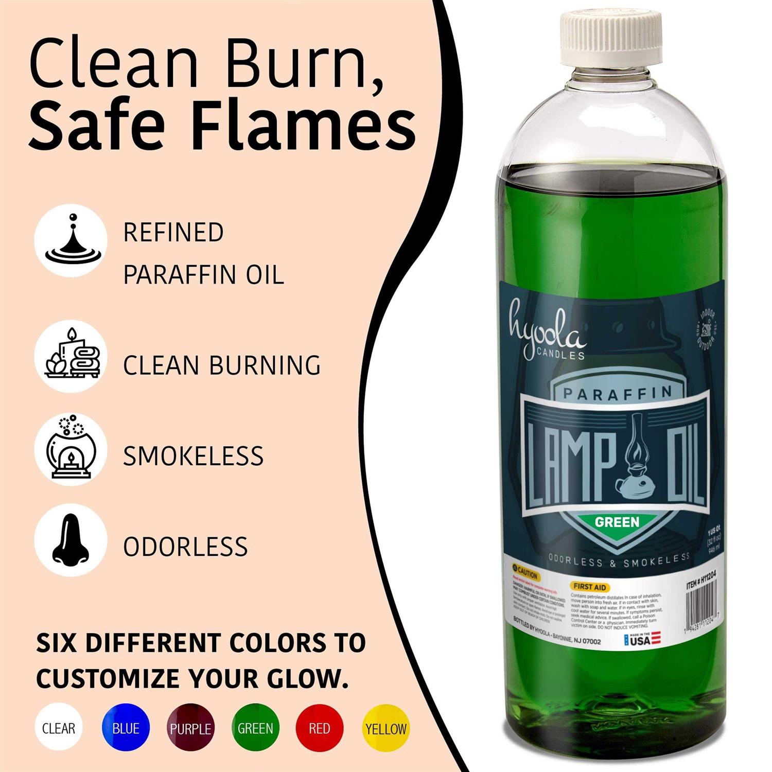 Hyoola gallon Smokeless Odorless Liquid Paraffin Lamp Oil - Inhomebuy