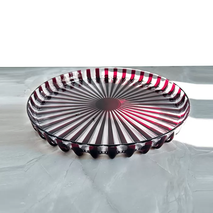 DolceVita Round Tray Amethyst - Inhomebuy