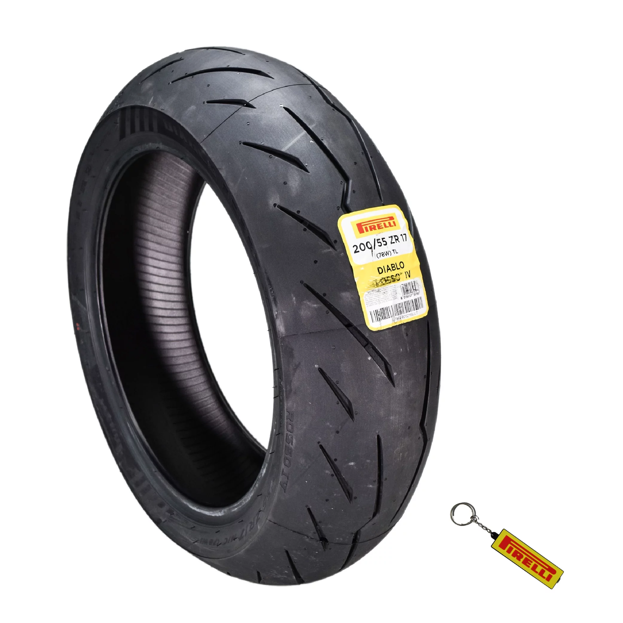Pirelli Diablo Rosso IV Street Sport 120/70ZR17 58W TL Front Motorcycle Tire 120/70-17 Rosso 4 - Inhomebuy